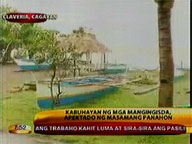 Stormy weather affects fisherfolk livelihood in Claveria, Cagayan