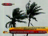 Typhoon Ramil's winds and rains now felt in Sta. Ana Cagayan