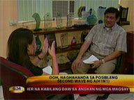 DOH on alert vs possible second wave of A(H1N1)