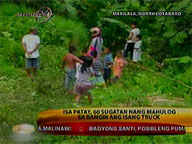1 killed, 60 hurt as truck falls into ravine in North Cotabato