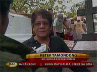 People flock to cemeteries after 'Santi' leaves RP