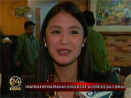 Heart Evangelista ecstatic over FAMAS award