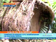  QTV:  Pepeng disrupts tourism in Baguio City