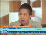  QTV:  DSWD denies blog on relief goods allegedly still piled up at DSWD warehouse
