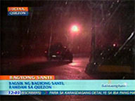   QTV:   Santi's wrath felt over Quezon province