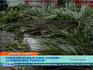 <b> QTV: </b>Clean up in Manila Memorial Park set as weather improves
