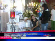  QTV:  Relatives grieve over plane crash victims