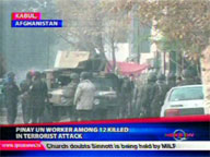  QTV:   Pinoy UN worker among fatalities in Afghan terrorist attack