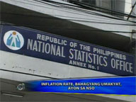  Saksi:  NSO says inflation rate is slightly up