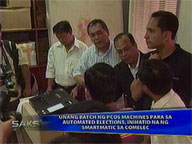  Saksi:  Smartmatic delivers 1st batch of PCOS machines to Comelec