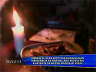  Saksi:  Meralco can't say when power will be restored in Metro, Rizal