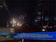  Saksi:  Timog Ave food places shift to candlelight dinners