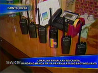  Saksi:  Cainta local gov't is ready for Typhoon Santi