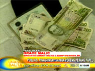 Interview with BSP currency analysis & redemption division manager Grace Malic on counterfeit money