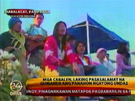 Good weather allows Pampanga residents to visit cemeteries