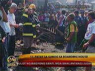 17 killed in boarding house fire in Bacolod City