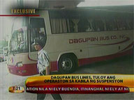 Dagupan Bus Lines defies LTFRB suspension order
