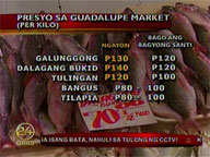 Prices of meat, fish and vegetables up after typhoon 'Santi'