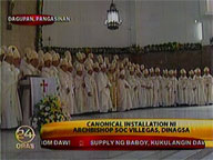 Crowd witness canonical installation of Archbishop Soc Villegas