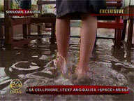 Some areas in Siniloan, Laguna still flooded