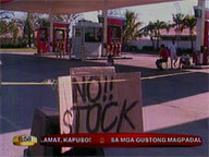 Scarce fuel supply in Pampanga gas stations