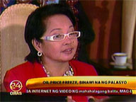 Palace lifts oil price freeze in typhoon-hit Luzon