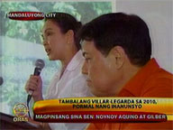 Villar formalizes tandem with Legarda in 2010 polls
