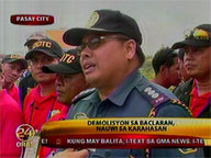 Violence mars Baclaran demolition