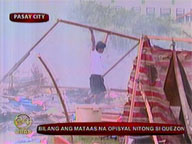 Affected residents in Pasay demolition start setting up new houses