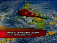 Pagasa update on tropical depression 'Urduja'