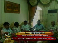 Phone interview with presidential adviser on Mindanao affairs Jesus Dureza