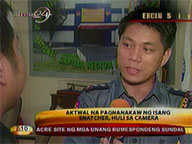 Snatcher at EDSA-Taft in Pasay, caught on camera