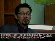  Showbiz Central:  Boyet de Leon talks about wife's sickness