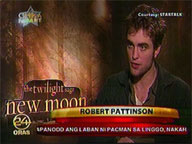 Ricky Lo interviews stars in 'New Moon' film