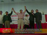 Ex-DPWH chief Ebdane announces 2010 presidential bid