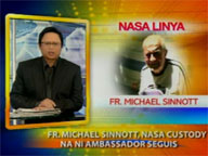 Arroyo meets freed Irish priest Micheal Sinnott in Manila