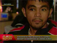 RP boxer Z Gorres under tight medical watch