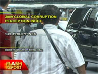 RP ranks 139th in 2009 Global Corruption Perception Index