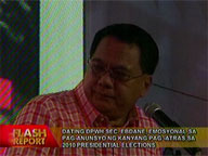 'Emotional' Ebdane abandons 2010 presidential bid
