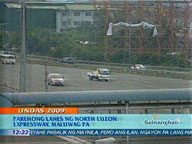 <b>QTV:</b> Traffic flow on both lanes of NLEX remain smooth