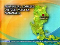 <b> QTV: </b> Isabela Provincial Comelec Officer shot dead
