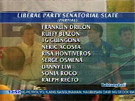 <b>QTV:</b> LP bares partial list of prospective senatorial candidates