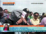 QTV: Mayor Andal Ampatuan Jr. arrives in General Santos City