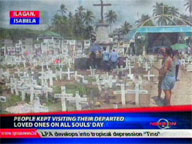  QTV:  Some visit cemeteries on All Souls' Day to avoid huge crowds