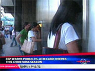  QTV:  BSP warns public vs. AMT card thieves this Christmas season
