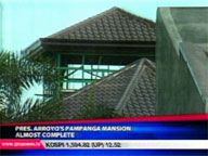 <b>QTV: </b>Arroyo's Pampanga mansion almost complete