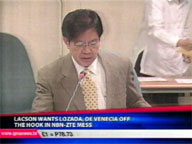  QTV:  Lacson wants Lozada, De Venecia III off the hook in ZTE mess