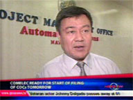 <b>QTV: </b>Comelec ready for start of filing of COCs
