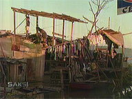 <b>Saksi: </b>Typhoon Santi brings flashfloods, landslides; 3 dead, over 4,000 homeless