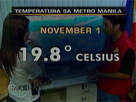 <b>Saksi: </b>Colder RP weather as northeast monsoon comes in